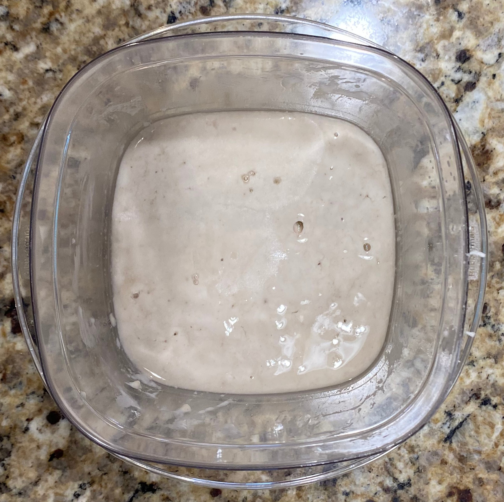 Starter 48 hours after first feeding from the top